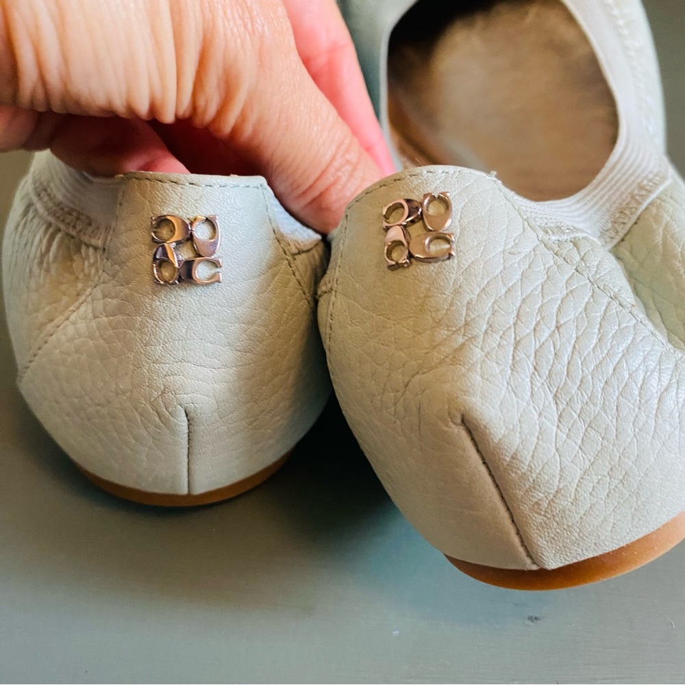 Coach Mint Green Ballet Dalia Silver Cap Toe 7 - Picture 7 of 9